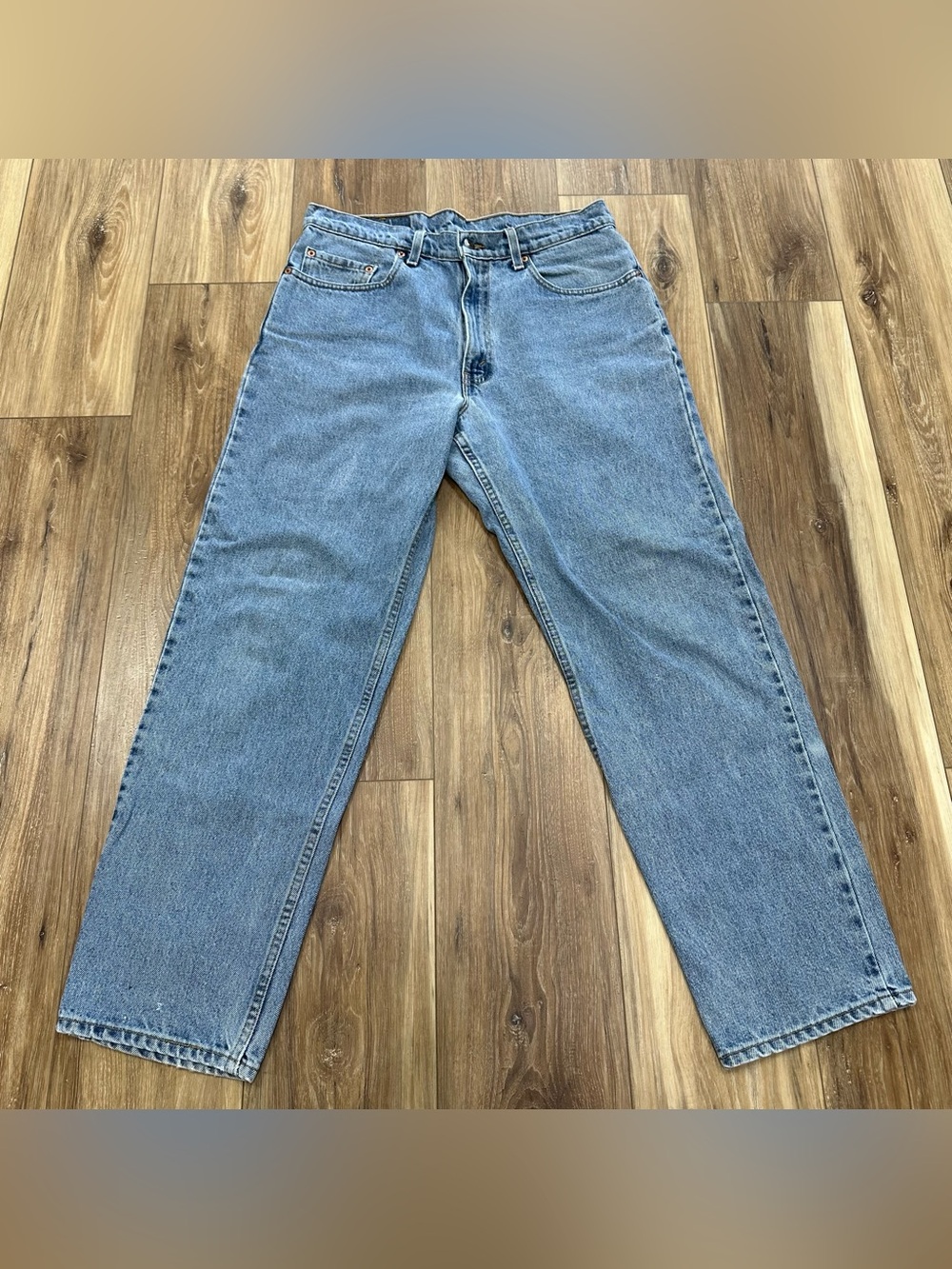 Vintage 90s Levi’s 550 Relaxed Fit 100% Cotton Jeans Made in USA, 34x30